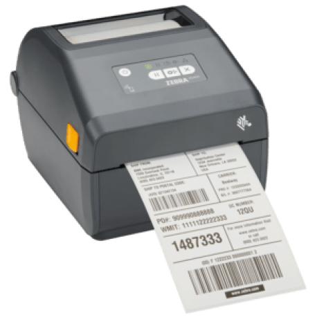 Direct Thermal Printer ZD421, 300 dpi, USB, USB Host, Modular Connectivity Slot, 802,11ax, BT5,2, ROW, EU and UK Cords, Swiss Fo - 0