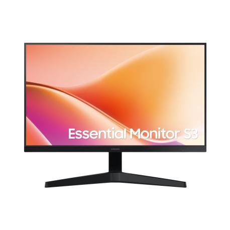 Samsung Essential S3 S24F330EAU - S33GF Series - LED monitor - 24" - 1920 x 1080 Full HD (1080p) @ 100 Hz - VA - 250 cd / m² - 3000:1 - 5 ms - HDMI, VGA - black - 1