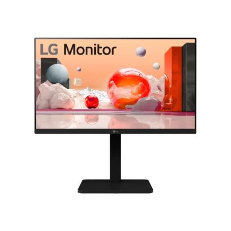LG 24BA550-B - LED monitor - 24" (23.8" viewable) - 1920 x 1080 Full HD (1080p) @ 100 Hz - IPS - 250 cd/m² - 1300:1 - 5 ms - HDMI, VGA, DisplayPort - speakers - black - 0