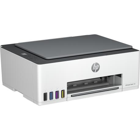 HP Smart Tank 580 All-in-One - Multifunction printer - colour - ink-jet - Legal (216 x 356 mm) (original) - A4 / Legal (media) - up to 10 ppm (copying) - up to 12 ppm (printing) - 100 sheets - USB 2.0, Wi-Fi(n) - light basalt - 0