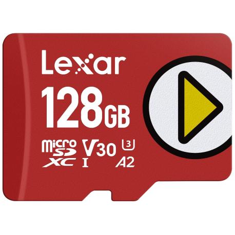 Lexar PLAY - Flash memory card - 128 GB - UHS-I U1  /  Class10 - microSDXC UHS-I - 0