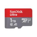 SanDisk Ultra - Flash memory card (microSDXC to SD adapter included) - 1 TB - A1 / UHS Class 1 / Class10 - microSDXC UHS-I