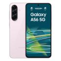 Samsung Galaxy A56 - 5G smartphone - dual-SIM - RAM 8 GB  /  Internal Memory 128 GB - OLED display - 6.7" - 2340 x 1080 pixels (120 Hz) - 3x rear cameras 50 MP, 12 MP, 5 MP - front camera 12 MP - awesome pink