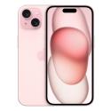 Apple iPhone 15 - 5G smartphone - dual-SIM  /  Internal Memory 512 GB - OLED display - 6.1" - 2556 x 1179 pixels - 2x rear cameras 48 MP, 12 MP - front camera 12 MP - pink