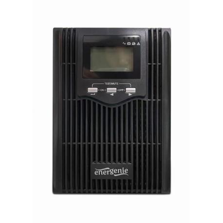 EnerGenie EG-UPS-PS2000-02 - UPS - AC 220 V - 1600 Watt - 2000 VA - 9 Ah - USB, RJ-45 - output connectors: 3 - 0