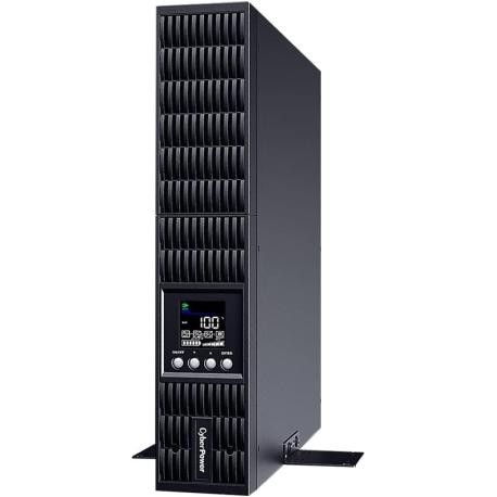 CyberPower Smart App Online S OLS1000ERT2UA - UPS (rack-mountable  /  external) - AC 230 V - 900 Watt - 1000 VA - 1-phase - 9 Ah - RS-232, USB - output connectors: 8 - 2U - black - 0