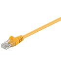 goobay - Network cable - RJ-45 (M) to RJ-45 (M) - 1.5 m - UTP - CAT 5e - molded - yellow
