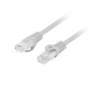 Lanberg PCU6-10CU - Patch cable - RJ-45 (M) to RJ-45 (M) - 2 m - 5.4 mm - UTP - CAT 6 - halogen-free, molded, snagless - grey - for P / N: PPS6-0024-S, PPS6-1024-S, PPU6-1024-B, PPU6-1024-S, PPU6-9012-B, PPU6-9012-S