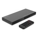 DIGITUS - Video/audio switch - multi-viewer, 4K/30Hz - 4 x 2 - desktop