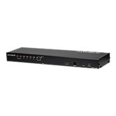 ALTUSEN KH1508A - KVM switch - 8 x KVM port(s) - 1 local user - rack-mountable - 0