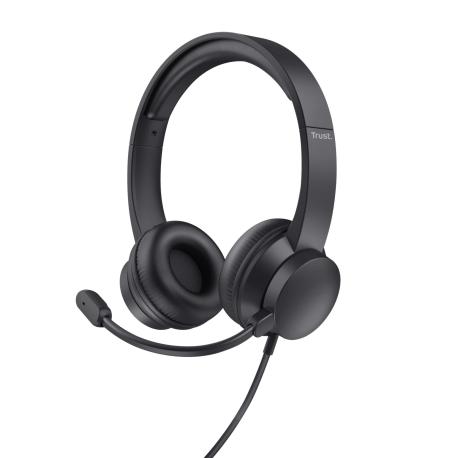 Trust Ayda - Headset - on-ear - wired - USB - 0
