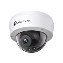 TP-Link VIGI C240 V1 - Network surveillance camera - pan / tilt - dome - vandal / waterproof - colour (Day&Night) - 4 MP - 2560 x 1440 - M12 mount - fixed focal - audio - LAN 10 / 100 - H.265+, H.265, H.264+, H.264 - DC 12 V / PoE