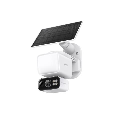 Tapo C615F KIT V1 - Solar-Powered Security Camera Kit - network surveillance camera - pan  /  tilt - outdoor - weatherproof  /  dust resistant  /  UV resistant  /  water resistant - colour (Day&Night) - 3 MP - 2304 x 1296 - 2K - fixed focal - audio - wireless - Wi-Fi - H.264 - DC 5 V - with Tapo A201 solar panel - 0