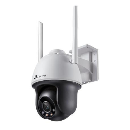 TP-Link VIGI C540-W V1 - Network surveillance camera - pan  /  tilt - turret - outdoor - weatherproof - colour (Day&Night) - 4 MP - 2560 x 1440 - M12 mount - fixed focal - audio - wireless - Wi-Fi - LAN 10 / 100 - H.264, H.265, H.265+, H.264+ - DC 12 V - 0
