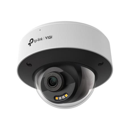 TP-Link VIGI InSight S285 V1 - Network surveillance camera - pan  /  tilt - dome - vandal  /  waterproof - colour (Day&Night) - 8 MP - 3840 x 2160 - M12 mount - fixed focal - audio - LAN 10 / 100 - H.265+, H.265, H.264+, H.264 - DC 12 V  /  PoE - 0