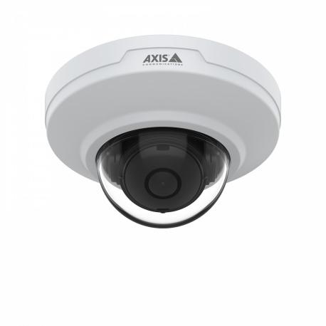 AXIS M3088-V - Network surveillance camera - dome - vandal / weatherproof - colour (Day&Night) - 8 MP - 3840 x 2160 - fixed iris - fixed focal - audio - LAN 10 / 100 - MJPEG, H.264, AVC, HEVC, H.265, MPEG-4 Part 10, MPEG-H Part 2 - PoE Class 2 - 0