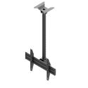 EDBAK MBV1155-L - Mounting kit (ceiling mount) - for menu board - landscape - aluminium - black - screen size: 42"-57"