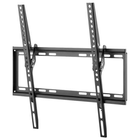 Goobay Basic - Mounting kit (fixed wall mount) - medium - for flat panel - steel - black - screen size: 32"-55" - 0