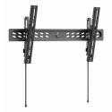 Gembird PRO Series - Mounting kit (wall mount) - for TV - tilt - steel - fine texture black - screen size: 43"-95"
