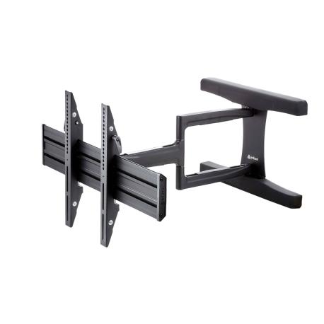 EDBAK VSM653 - Mounting kit (wall mount, swivel dual arm) - for flat panel - aluminium - black - screen size: 49"-65" - 0
