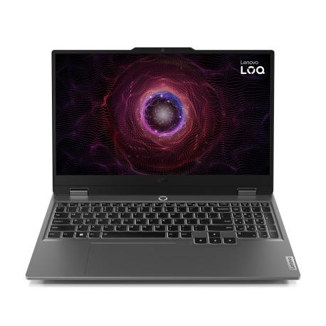 Lenovo LOQ 15ARP9 83JC - AMD Ryzen 5 - 7235HS  /  up to 4.2 GHz - no OS - GF RTX 3050 - 16 GB RAM - 512 GB SSD NVMe - 15.6" IPS 1920 x 1080 (Full HD) @ 144 Hz - Wi-Fi 6 - luna grey - kbd: English - with 3 Years Lenovo Courier / Carry-in - 0