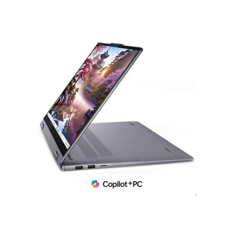 Lenovo IdeaPad 5 2-in-1 16AKP10 83KU - Flip design - AMD Ryzen AI 7 - 350  /  up to 5 GHz - Win 11 Home - Radeon 860M - 16 GB RAM - 512 GB SSD NVMe - 16" IPS touchscreen 1920 x 1200 - Wi-Fi 6, Bluetooth - luna grey - 0
