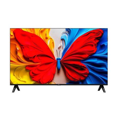 TCL 32V5C - 32" Diagonal Class (31.5" viewable) - V5C Series LED-backlit LCD TV - QLED - Smart TV - Android TV - 1080p 1920 x 1080 - HDR - brushed metal - 1