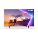 Philips 55PUS8450 - 55" Diagonal Class LED-backlit LCD TV - QLED - Smart TV - TITAN OS - 4K UHD (2160p) 3840 x 2160 - HDR - black