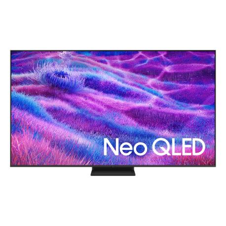 Samsung QE75QN80FAU - 75" Diagonal Class QN80F Series LED-backlit LCD TV - Neo QLED - Smart TV - Tizen OS - 4K UHD (2160p) 3840 x 2160 - HDR - Quantum Mini LED - silver - 0