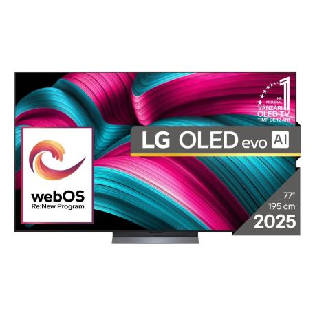LG OLED77C51LA - 77" Diagonal Class C5 Series OLED TV - OLED evo AI - Smart TV - webOS - 4K UHD (2160p) 3840 x 2160 - HDR - 0