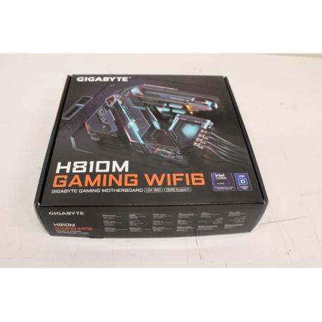 SALE OUT. Gigabyte H810M GAMING WIFI6 | Processor family Intel | Processor socket LGA1851 | DDR5 | Supported hard disk drive int - 0