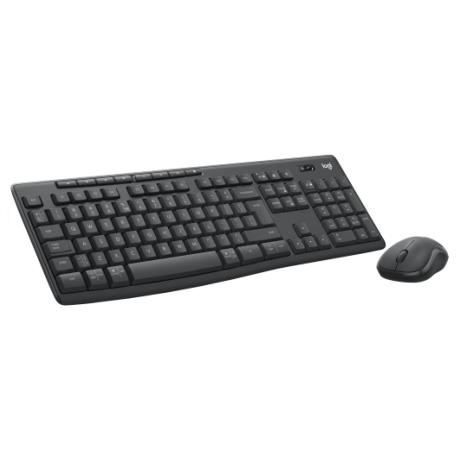 Logitech MK370 Combo for Business - Keyboard and mouse set - wireless - Bluetooth LE - QWERTY - US International - graphite - 0