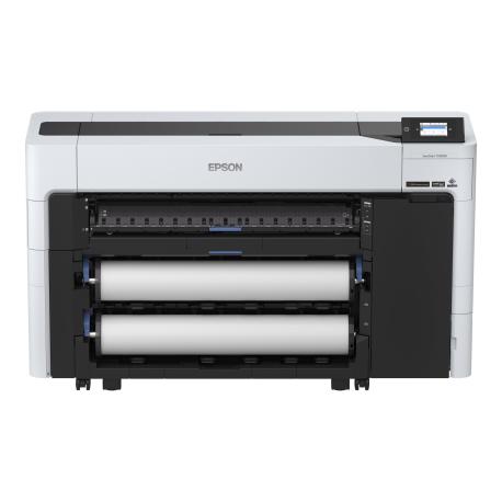 Epson SureColor SC-T5700D - 36" large-format printer - colour - ink-jet - Roll (91.4 cm) - 2400 x 1200 dpi - up to 130 sq.m / hour (mono) / up to 130 sq.m / hour (colour) - USB, Gigabit LAN, Wi-Fi - cutter - 0