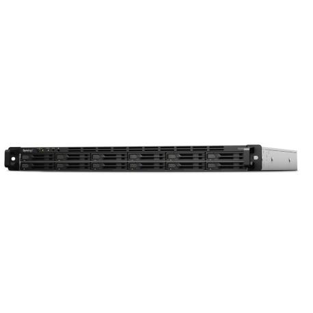 Synology FlashStation FS2500 - NAS server - 12 bays - rack-mountable - SATA 6Gb / s - RAID 0, 1, 5, 6, 10, JBOD, RAID F1 - RAM 8 GB - Gigabit Ethernet  /  10 Gigabit Ethernet - iSCSI support - 1U - 0