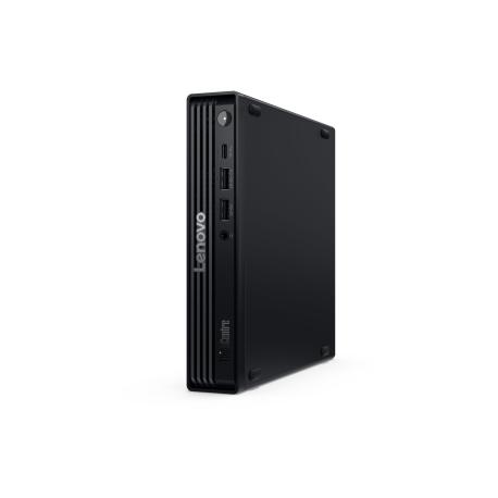 Lenovo ThinkCentre M70q Gen 6 13A4 - Tiny Core Ultra 7 265T / up to 5.3 GHz - vPro Enterprise - RAM 16 GB - SSD 1 TB - TCG Opal Encryption, NVMe - Intel Graphics - Gigabit Ethernet, IEEE 802.11ax (Wi-Fi 6E), Bluetooth 5.3 - Win 11 Pro - monitor: none - keyboard: English - raven black - Lenovo TopSeller - with 3 Years Lenovo Onsite Support, CO2 Offset 0.5 ton (2nd Gen) - 0