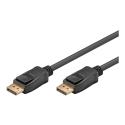 goobay - DisplayPort cable - DisplayPort (M) to DisplayPort (M) - DisplayPort 1.4 - 2 m - 8K60Hz support, 4K144Hz support, 1080p support 240Hz - black