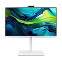 Acer Aspire C 24 C24A-GRPL - All-in-one Core 5 120U  /  up to 5 GHz - RAM 16 GB - SSD 512 GB - Intel Graphics - Gigabit Ethernet, IEEE 802.11ax (Wi-Fi 6), Bluetooth - Win 11 Home - monitor: LED 23.8" 1920 x 1080 (Full HD) @ 120 Hz - white