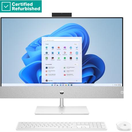 RENEW GOLD HP Pavilion AIO All-In-One 27-ca2006nf - i7-13700T, 16GB, 512GB SSD, 27 FHD Touch Glossy, GeForce RTX 3050 4GB, 5MP I - 0