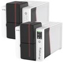 Evolis Primacy 2, SpringCard Crazy Writer HSP Contactless, dual sided, 12 dots/mm (300 dpi), smart, contactless, USB, Ethernet, 
