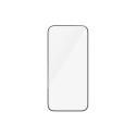 PanzerGlass - Screen protector for mobile phone - ultra-wide fit - glass - frame colour black - for Apple iPhone 15, 16