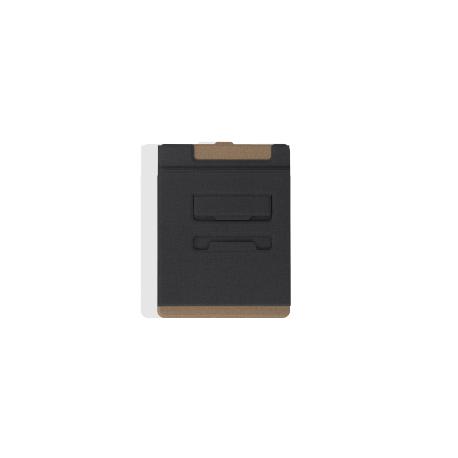 HP - Notebook stand - convertible - 16.1" - taupe, black - 0