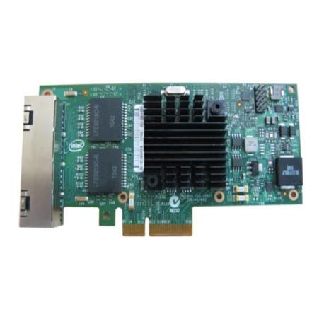 Intel I350 QP - Network adapter - PCIe - Gigabit Ethernet x 4 - for PowerEdge R230, R340, R440, R740, R7415, R7425, R840, R940, T140, T340, T440, T640, XR2 - 0