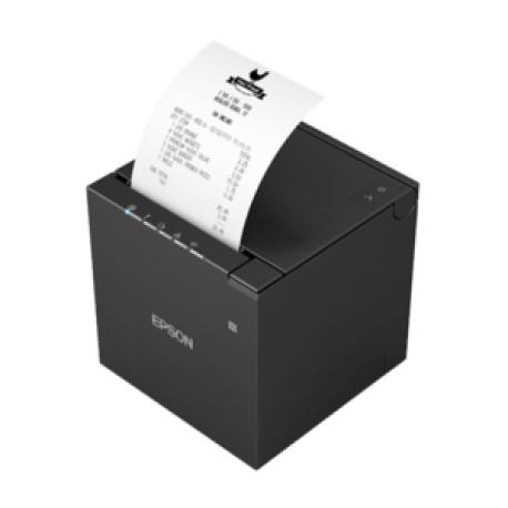 Epson TM m30III-H (142) - Receipt printer - thermal line - Roll (7.95 cm) - 203 x 203 dpi - up to 300 mm / sec - USB 2.0, LAN, Wi-Fi, Bluetooth 5.0, USB-C - cutter - black - 0