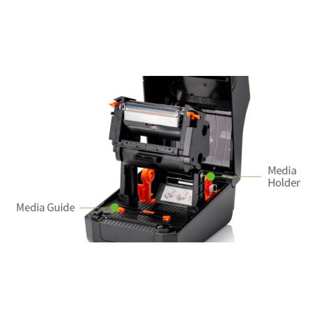 BIXOLON XD5-43t - Label printer - direct thermal  /  thermal transfer - Roll (11.8 cm) - 300 dpi - up to 102 mm / sec - USB, LAN, serial, USB host - 1