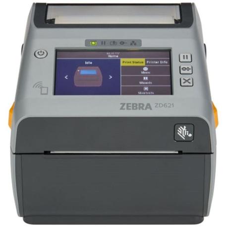 Direct Thermal Printer ZD621, Color Touch LCD_ 203 dpi, USB, USB Host, Ethernet, Serial, 802.11ax, BT5.3, All Countries Except U - 2