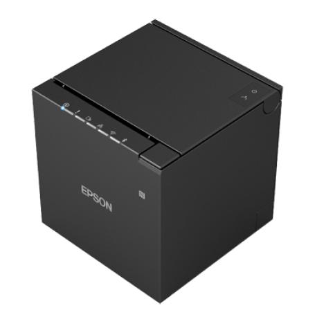 Epson TM M30IIIWL (156) - Receipt printer - thermal line - Roll (7.95 cm) - 203 x 203 dpi - up to 300 mm / sec - USB 2.0 host, USB 2.0, USB-C, LAN, Wi-Fi(ac), Bluetooth 5.0 - cutter - white - 1
