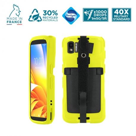 inchMobilis Protech Yellow Case + Handstrap for TC22 / TC27 Pantone: 102C - 0