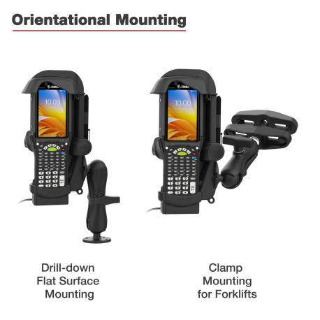 RAM Mounts Form-Fit Holder for Zebra MC9300/9400 - 3