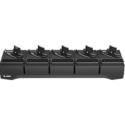 Zebra - Handheld charging cradle - 5-slot - Ethernet - output connectors: 5 - for Zebra WT6400