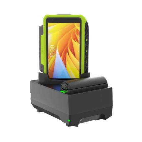 Zebra - Handheld / battery charging cradle - output connectors: 1 - for Zebra WT5400, WT6400 - 1